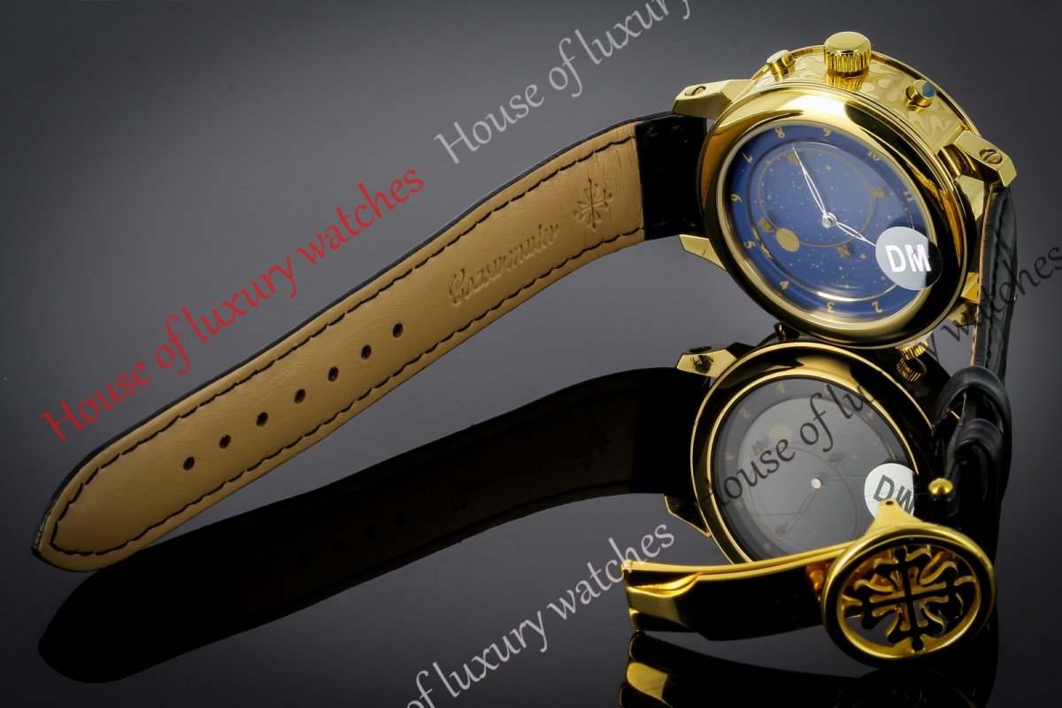 Копия Часы Patek Philippe Men Grand Complications Sky Moon Tourbillon H100786