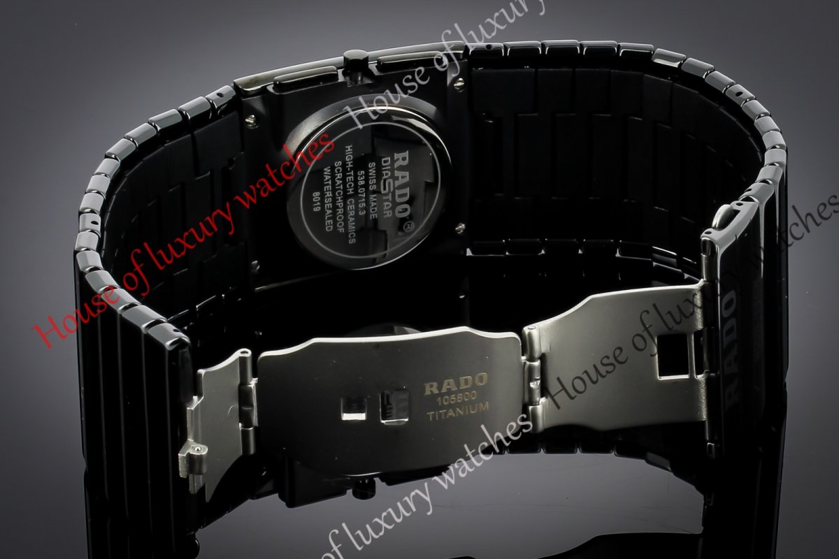 Копия Часы Rado Ceramica Chronograph Black H100804