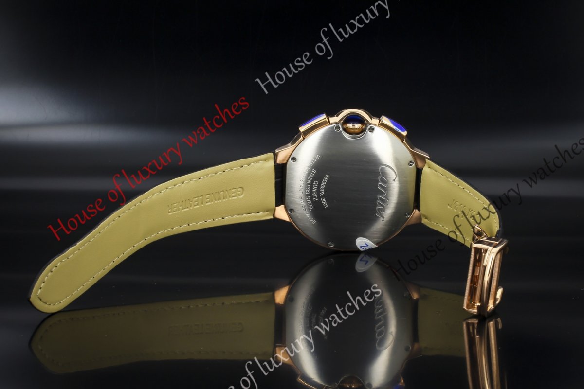 Копия Часы Cartier Ballon Black de Cartier Chronograph H100947