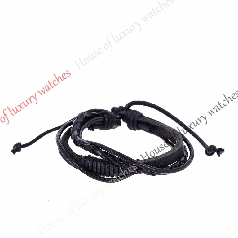 Копия  Мужской кожаный браслет H400003