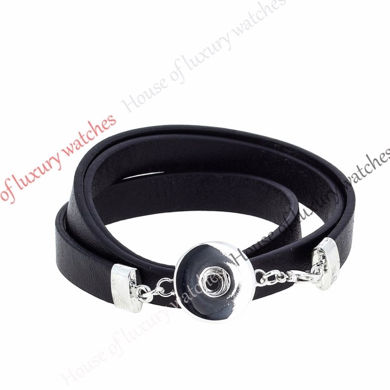 Копия  Мужской кожаный браслет H400007