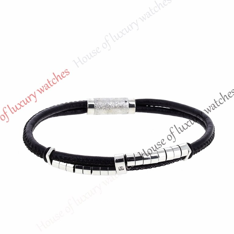Копия  Мужской кожаный браслет H400010