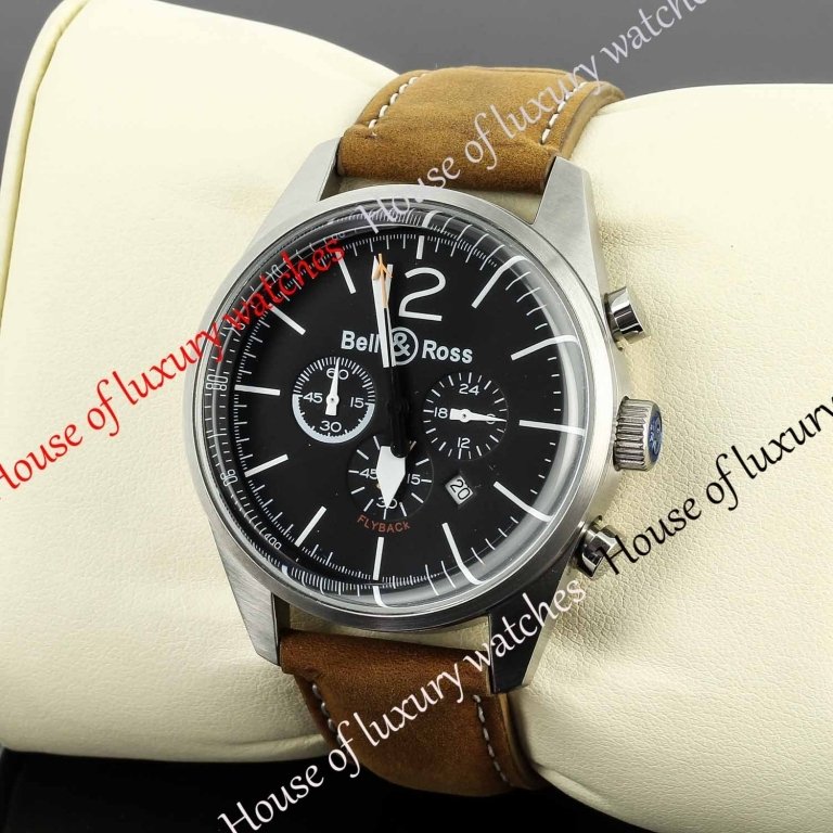Копия Часы Bell & Ross Vintage Chronograph BR 126 H101145