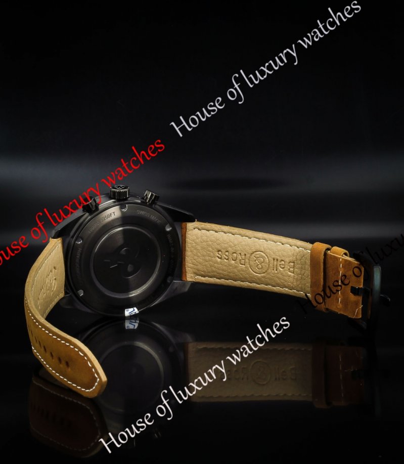 Копия Часы Bell & Ross Vintage Chronograph BR 126 H101146