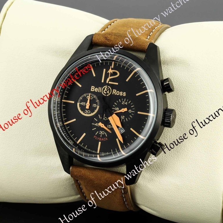 Копия Часы Bell & Ross Vintage Chronograph BR 126 H101146