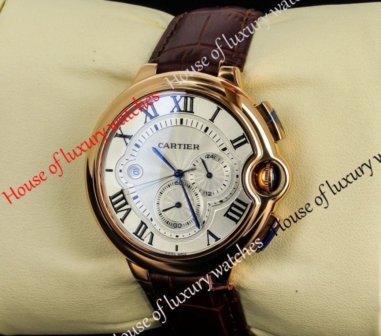 Копия Часы Cartier Ballon Black de Cartier Chronograph H101329