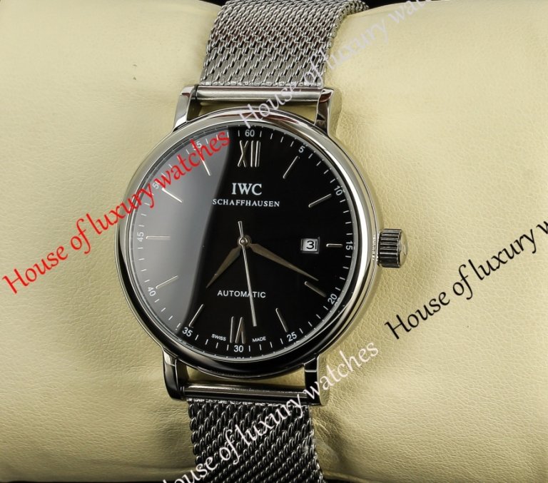 Копия Часы IWC Vintage Collection Portofino Hand-Wound H101345