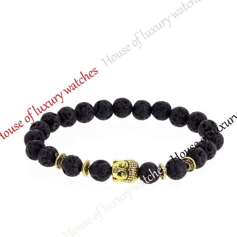 Копия  Мужской браслет из натурального камня H400025