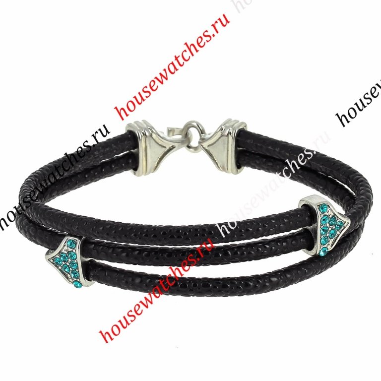 Копия  Мужской кожаный браслет H400030