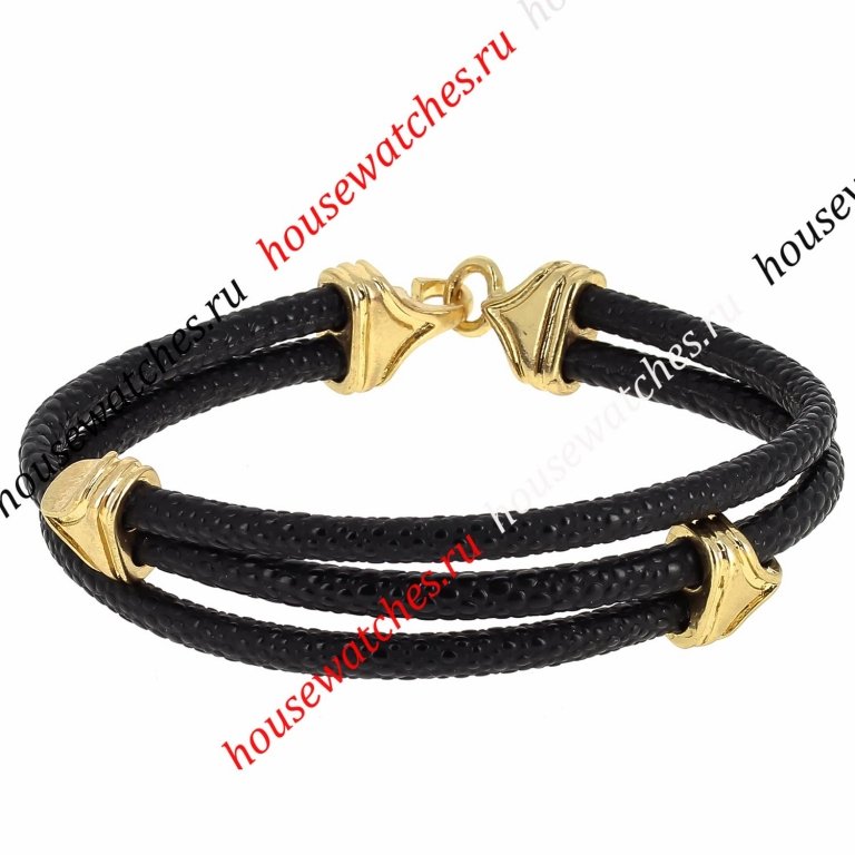 Копия  Мужской кожаный браслет H400031