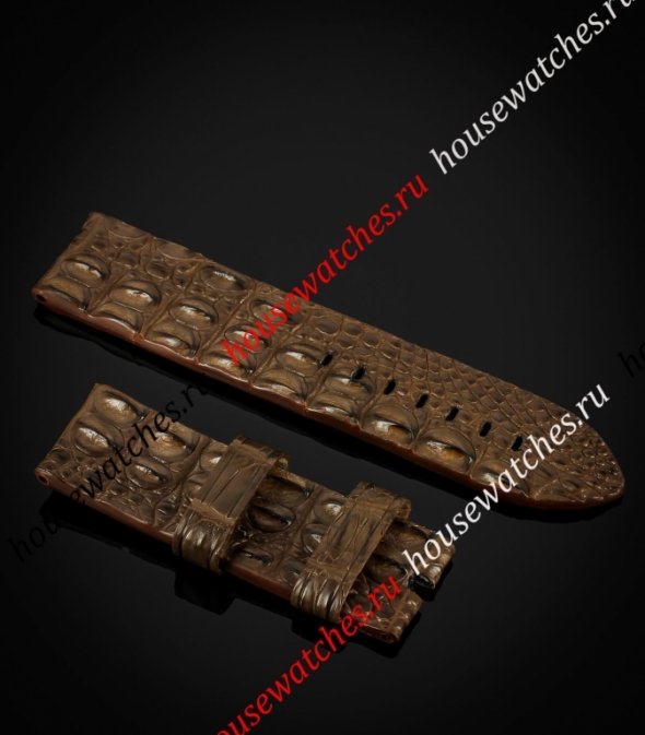Копия  Ремешок из натуральной крокодиловой кожи. H200012