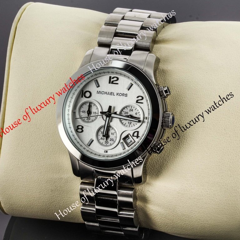 Копия Часы Michael Kors Chronograph Silver H100148