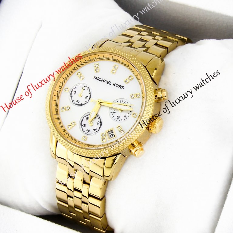 Копия Часы Michael Kors Parker Chronograph Gold H100152