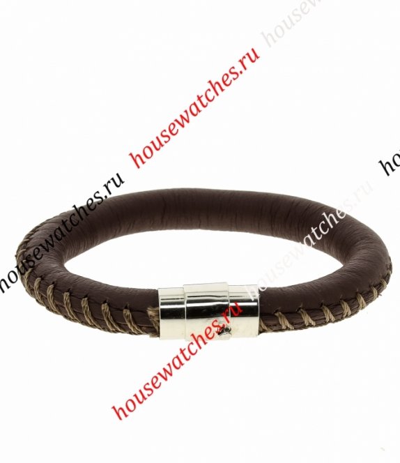 Копия  Мужской кожаный браслет H400037