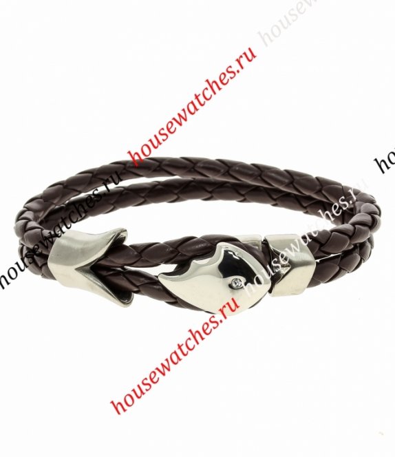 Копия  Мужской кожаный браслет H400038
