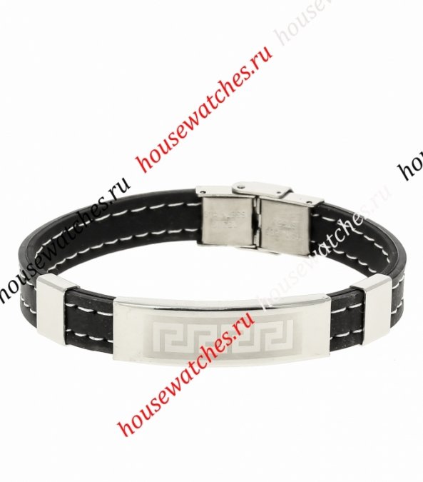 Копия  Мужской кожаный браслет H400039