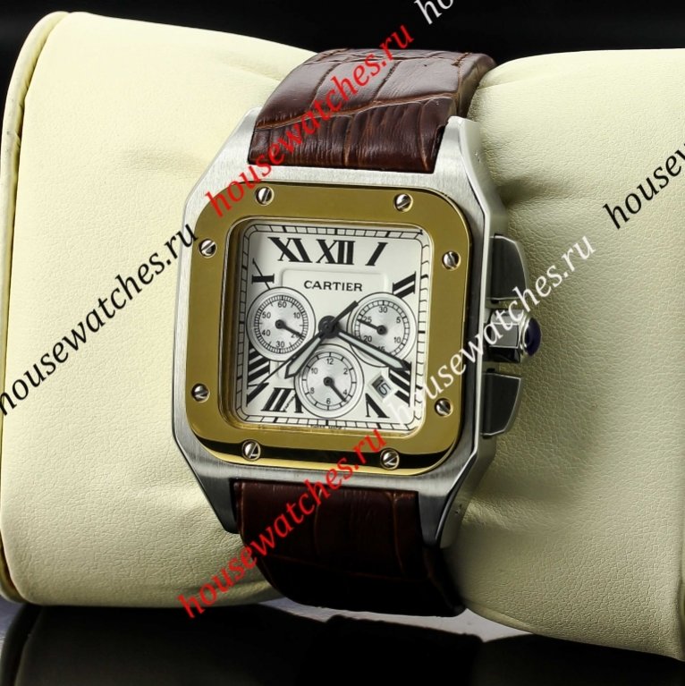 Копия Часы Cartier Santos de Cartier H101917