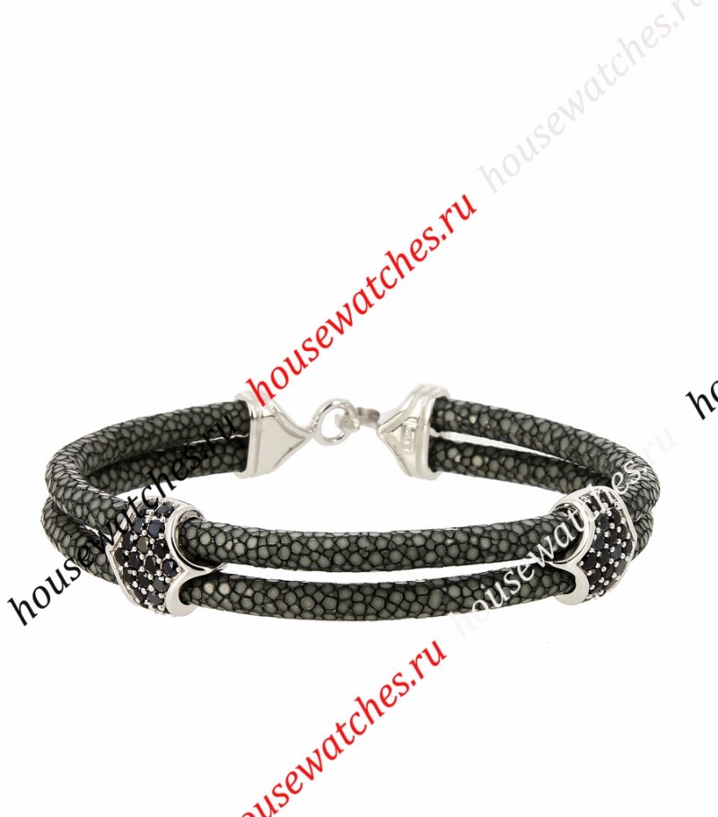 Копия Мужской кожаный браслет H400044