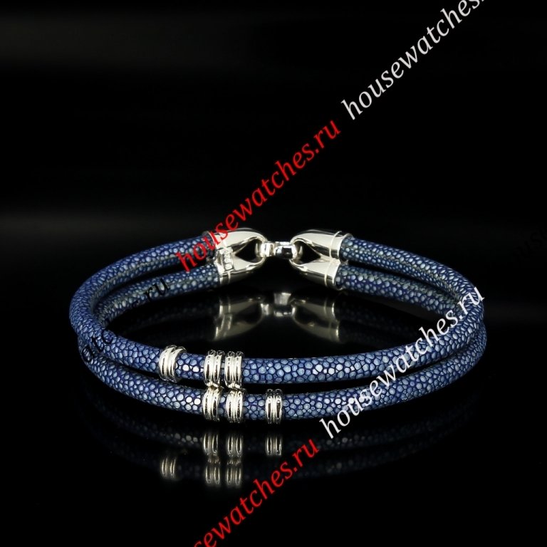 Копия Мужской кожаный браслет H400046