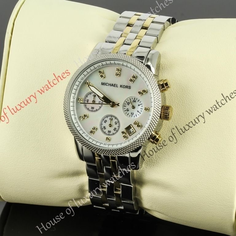 Копия Часы Michael Kors Parker Chronograph Silver H10089222