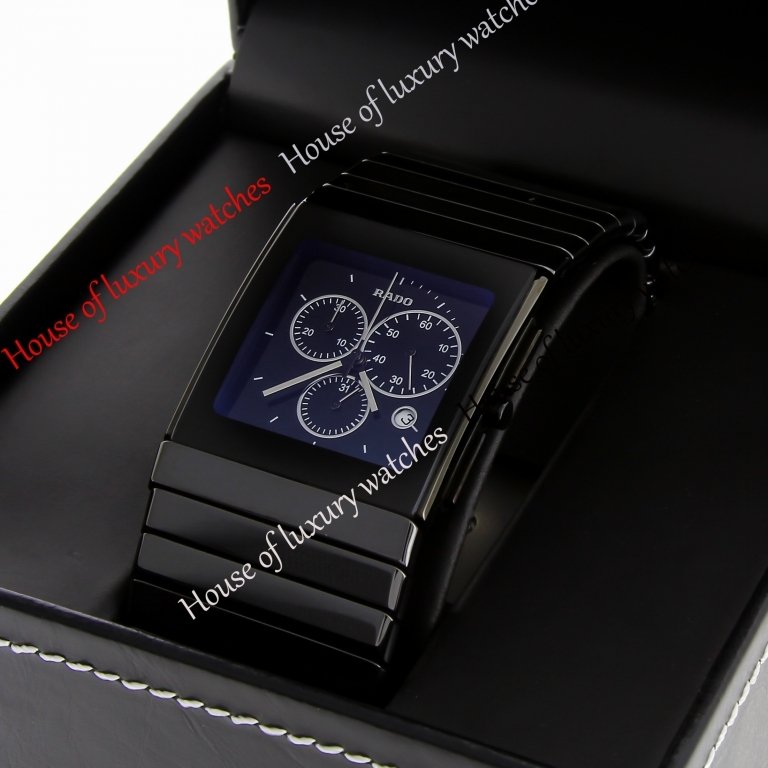 Копия Часы Rado Ceramica Chronograph Black H100236