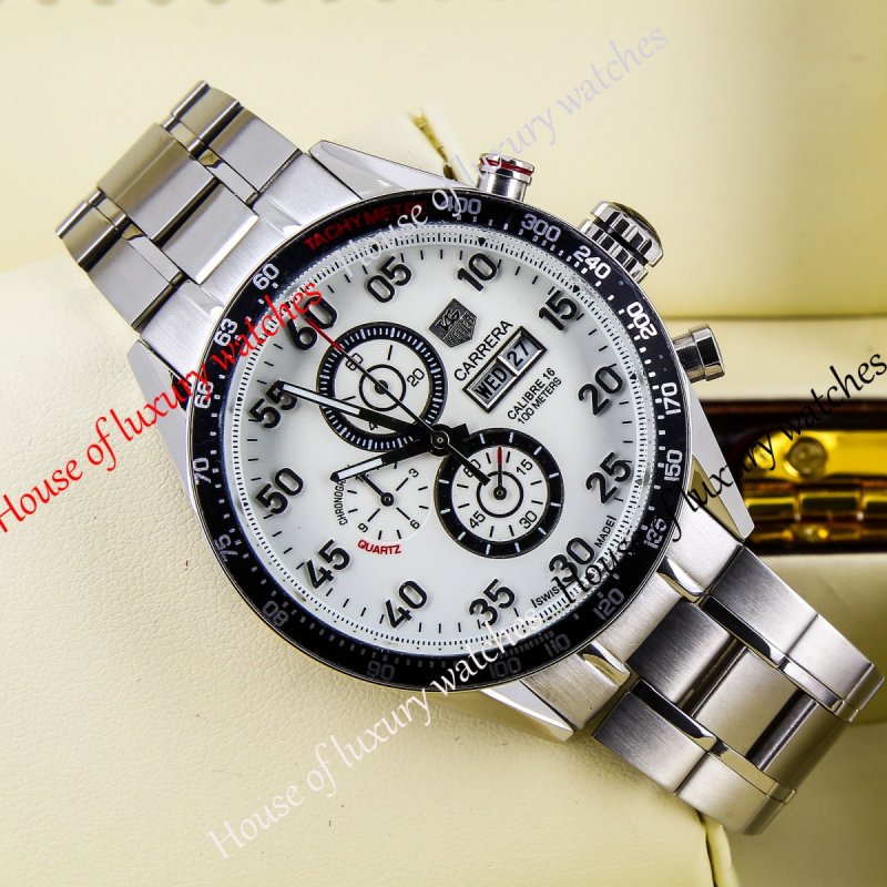 Копия Часы Tag Heuer Carrera Chronograph Tachymetre Calibre 16 H100237