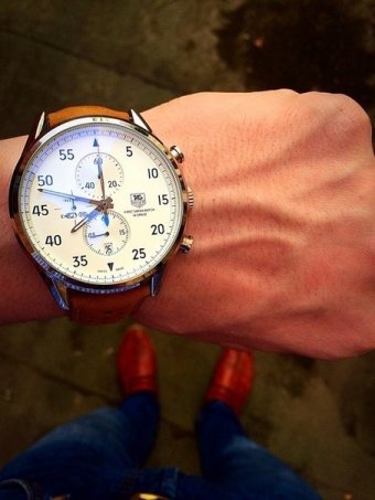 Копия Часы Tag Heuer Carrera calibre 1887 SPACEX H100367