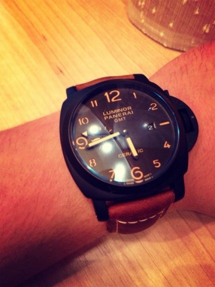 Копия Часы Panerai Luminor GMT H100383