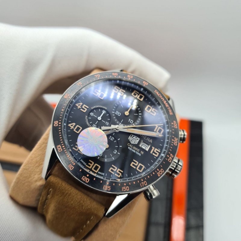 Копия Часы Tag Heuer Carrera Calibre 16 (Артикул H105186)