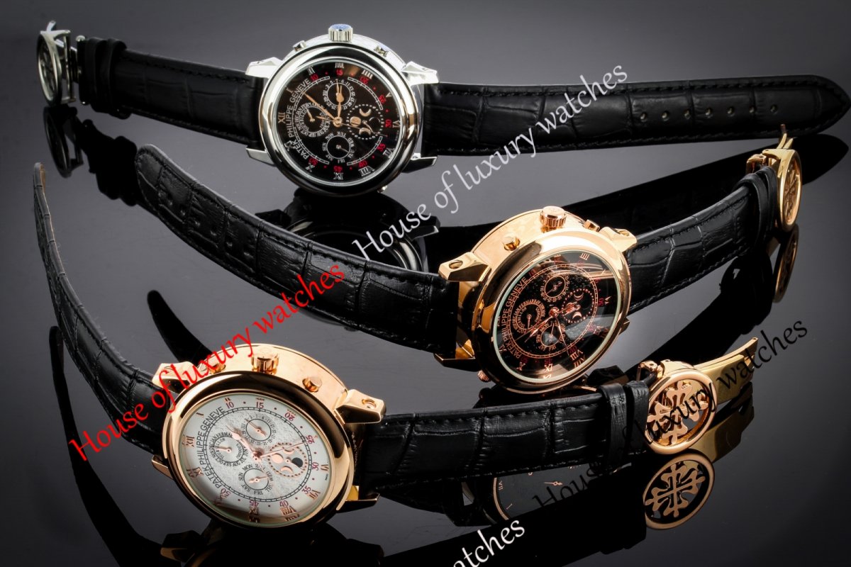 Копия Часы Patek Philippe Men Grand Complications Sky Moon Tourbillon H100070