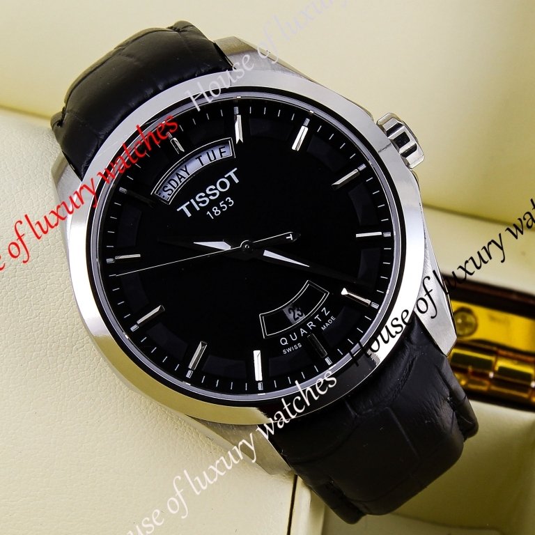 Копия Часы Tissot Mens Couturier Black Dial H100561