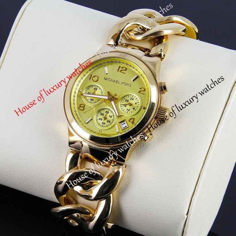 Копия Часы Michael Kors Chronograph Gold H100563