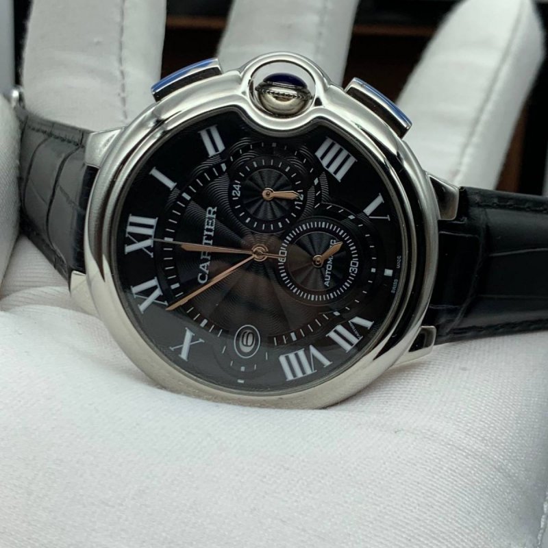 Копия Часы Cartier Ballon Black de Cartier Chronograph H100611