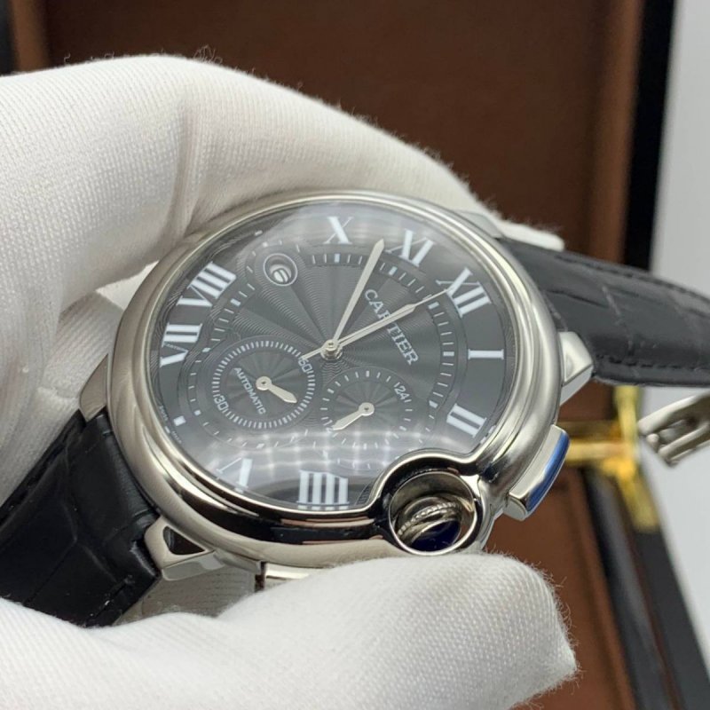 Копия Часы Cartier Ballon Black de Cartier Chronograph H100611