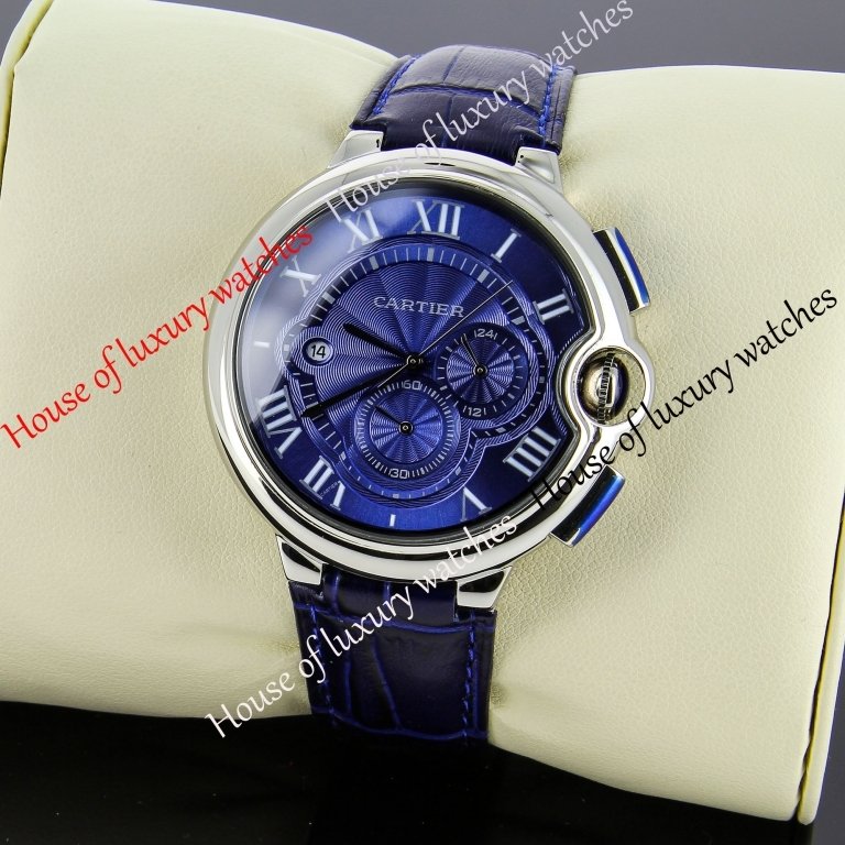 Копия Часы Cartier Ballon Bleu de Cartier Chronograph H100612