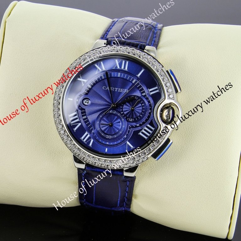 Копия Часы Cartier Ballon Bleu de Cartier Chronograph H100613
