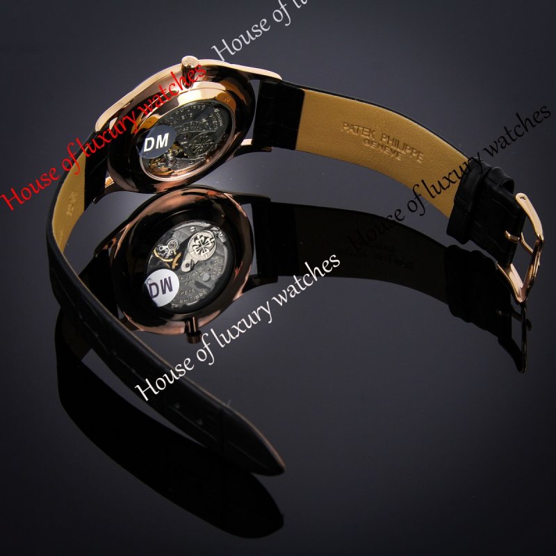 Копия Часы Patek Philippe Calatrava Gold-Black H100623