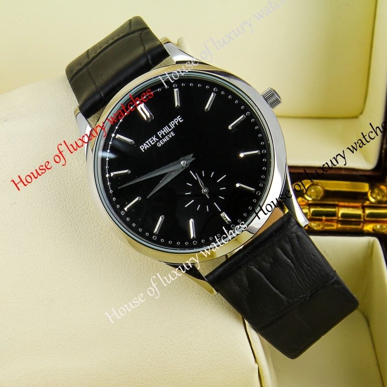 Копия Часы Patek Philippe Calatrava Silver-Black H100629