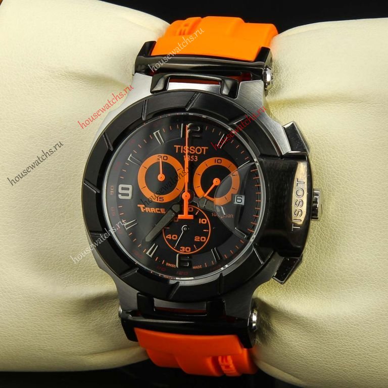 Копия Часы Tissot T-Race Chronograph Mens Black Dial H102987