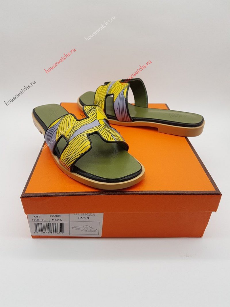 Копия  Шлепки Hermes H800114