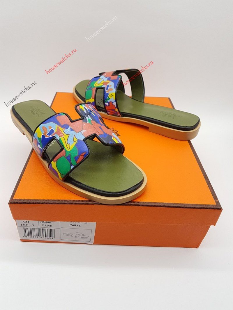 Копия  Шлепки Hermes H800117