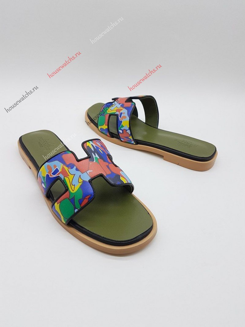 Копия  Шлепки Hermes H800117