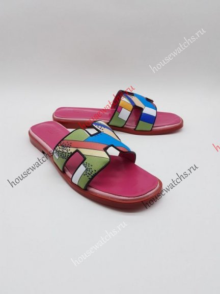 Копия  Шлепки Hermes H800119