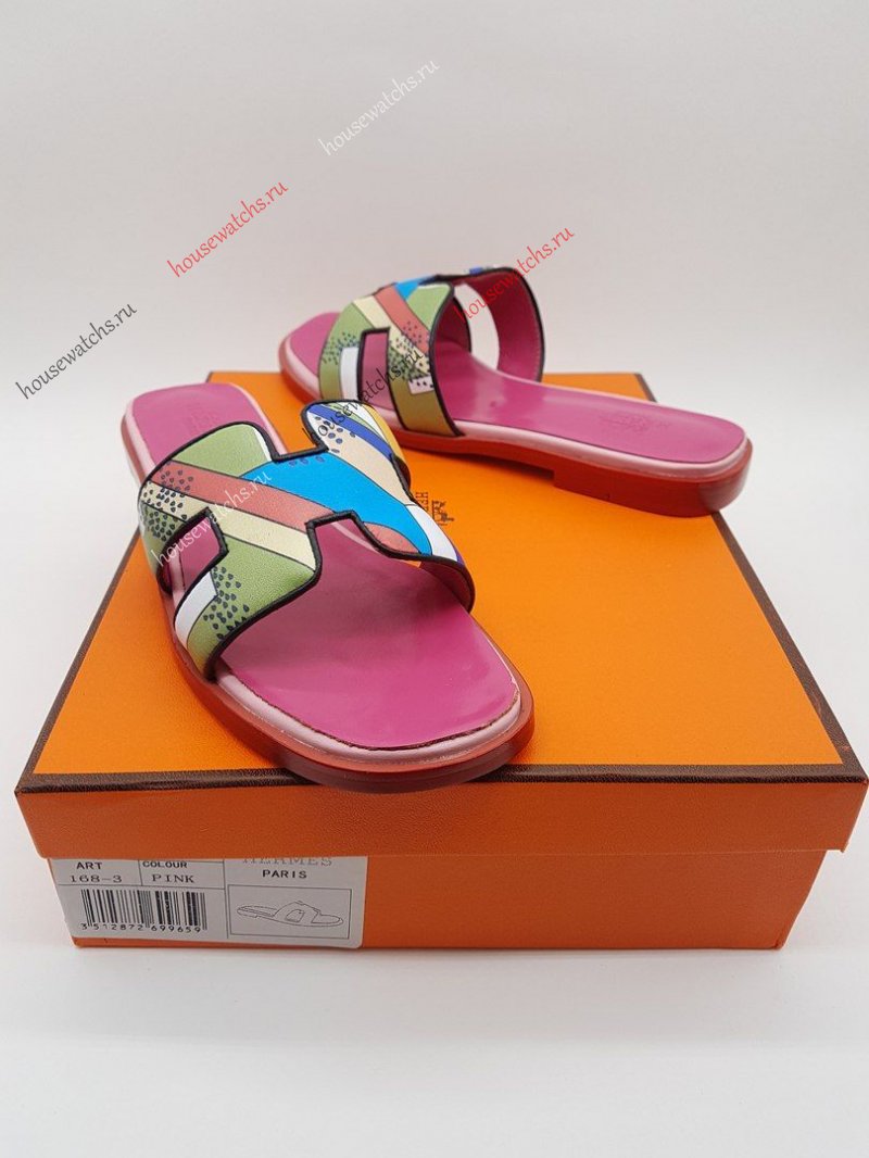 Копия  Шлепки Hermes H800119