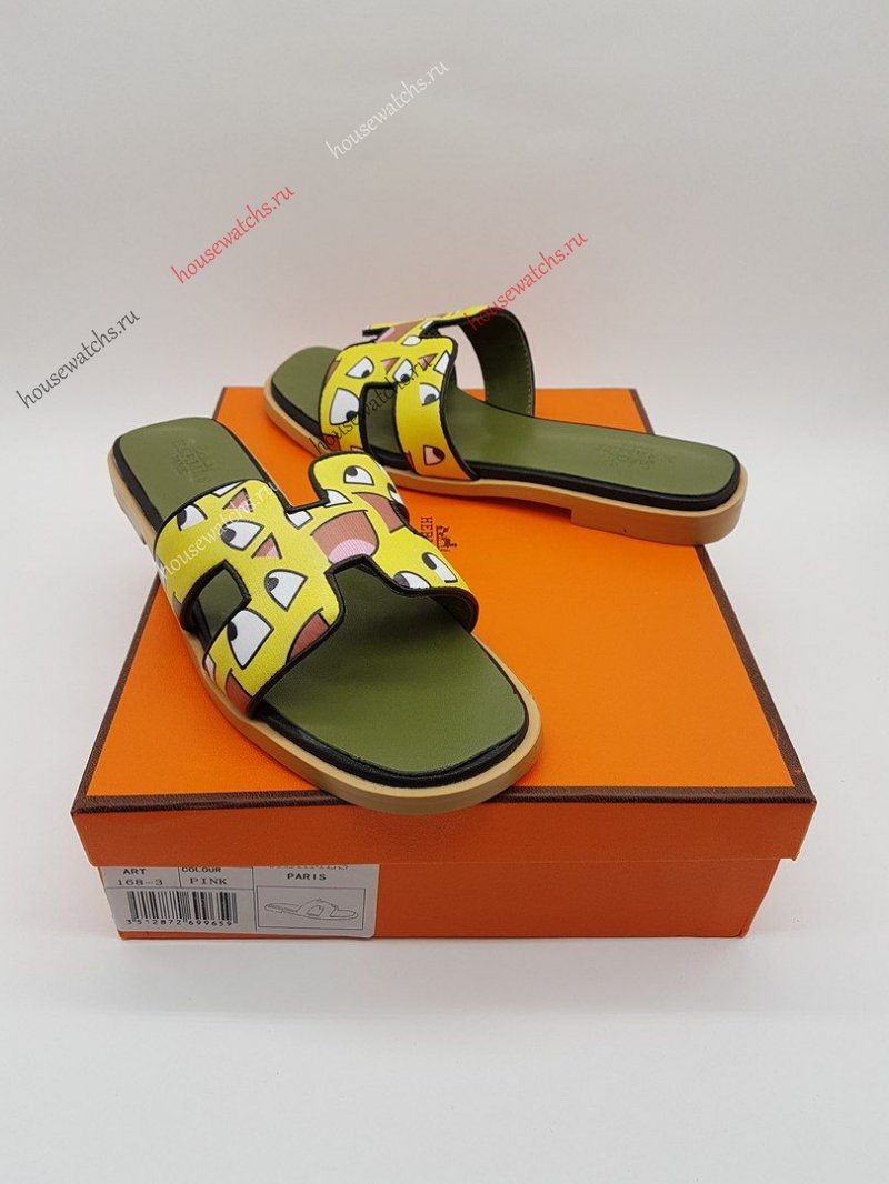 Копия  Шлепки Hermes H800121