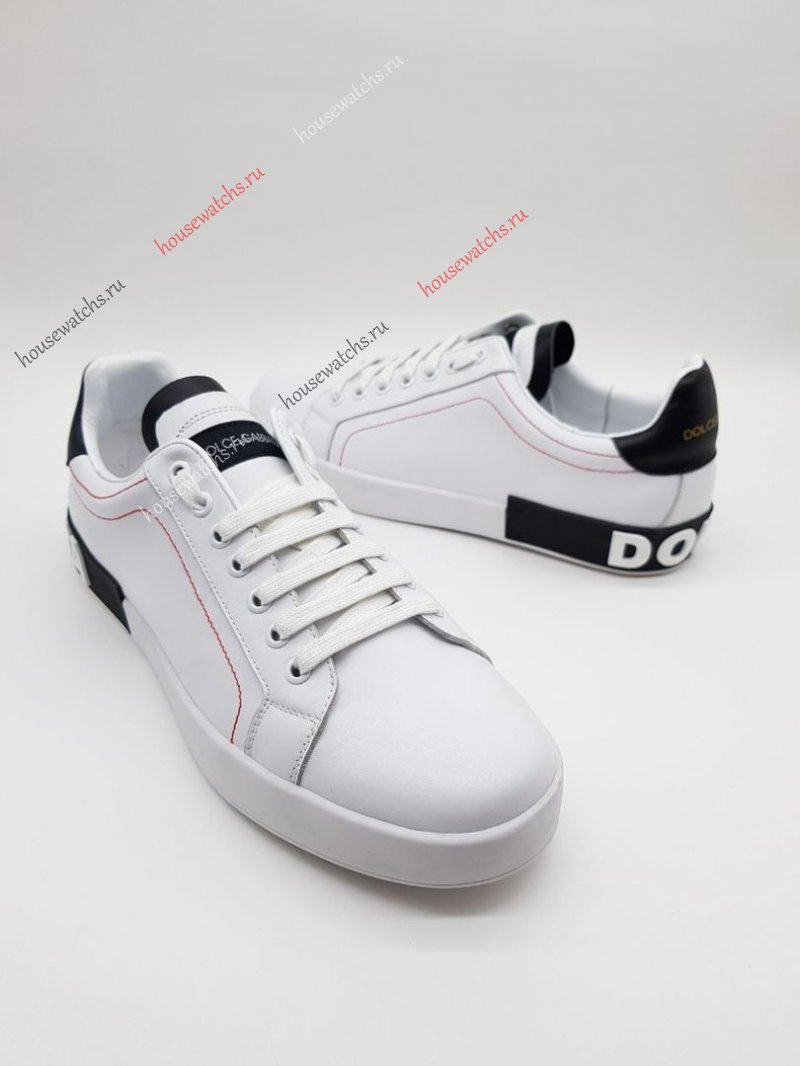 Копия  Кеды Dolce&Gabbana белые H800154