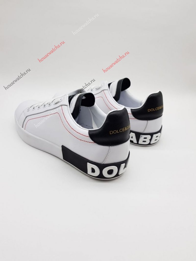 Копия  Кеды Dolce&Gabbana белые H800154