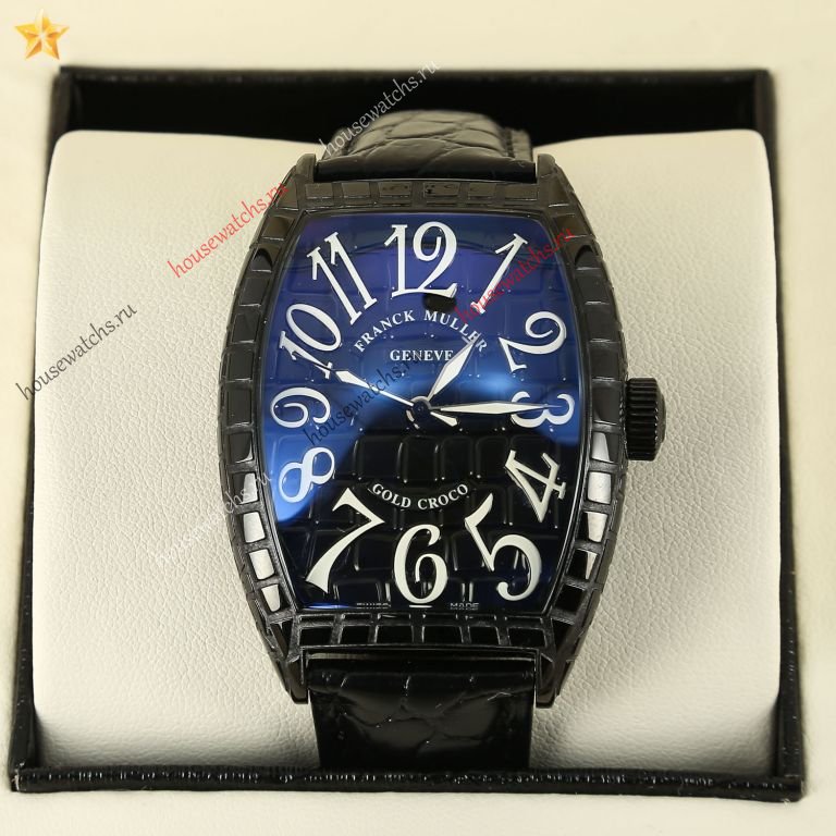 Franck Muller Geneve Black Croco H103425