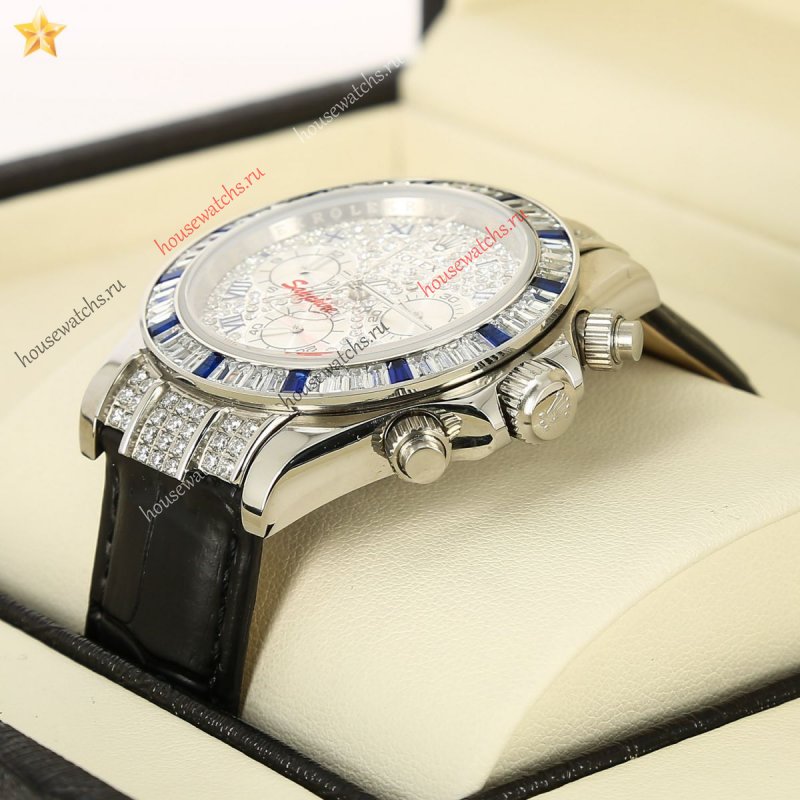 Копия Часы Rolex Daytona Diamond & Sapphire H103434