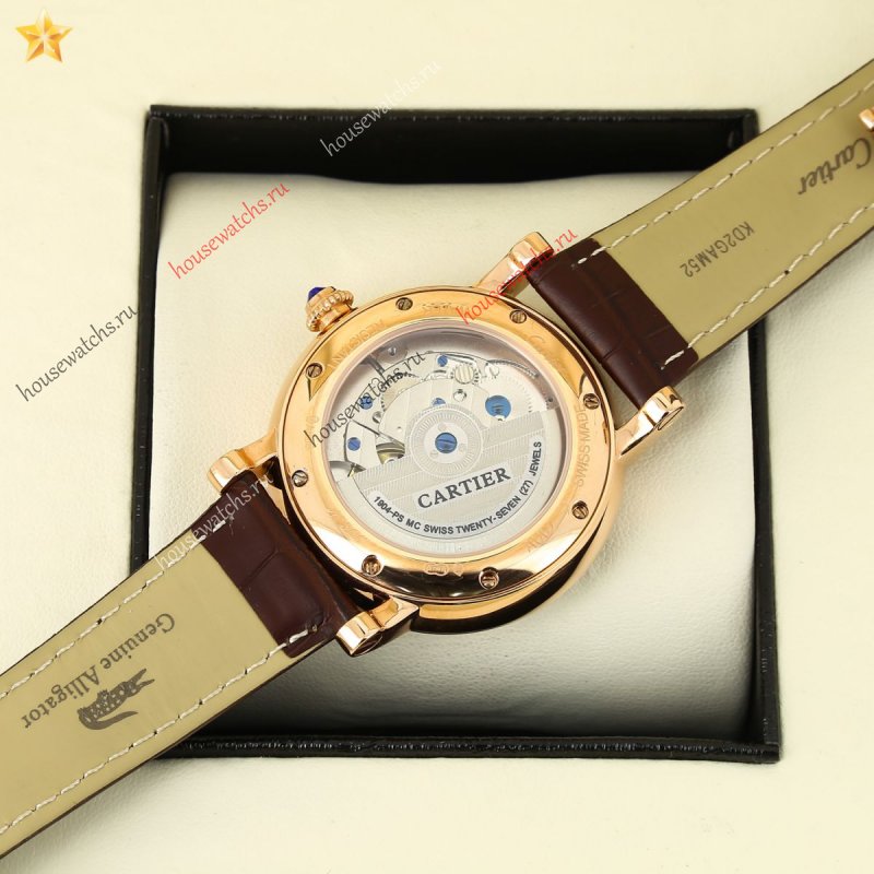 Копия Часы Cartier Rotonde de Cartier Tourbillon Mysterieux H103604